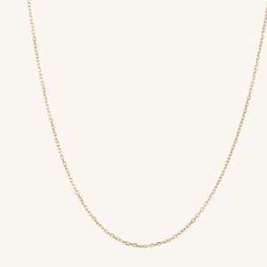 Mejuri 14k gold Chain Necklace 16-18 inches